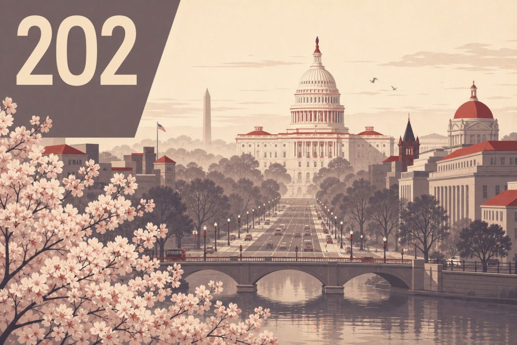 202 Area Code: Washington DC Phone Numbers & History
