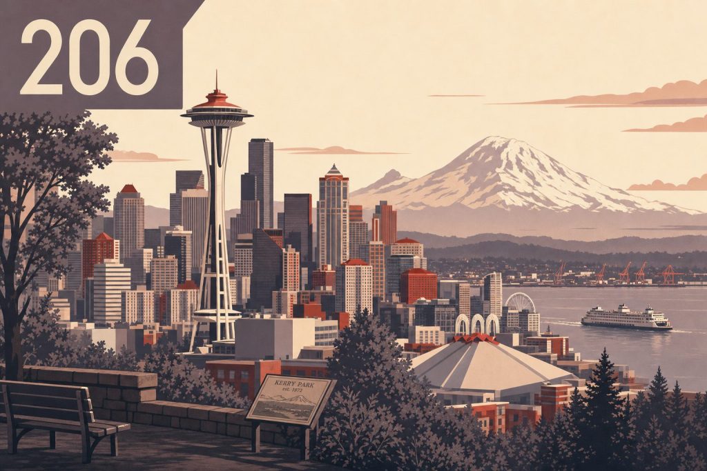 What Is Area Code 206? (Seattle, Washington)