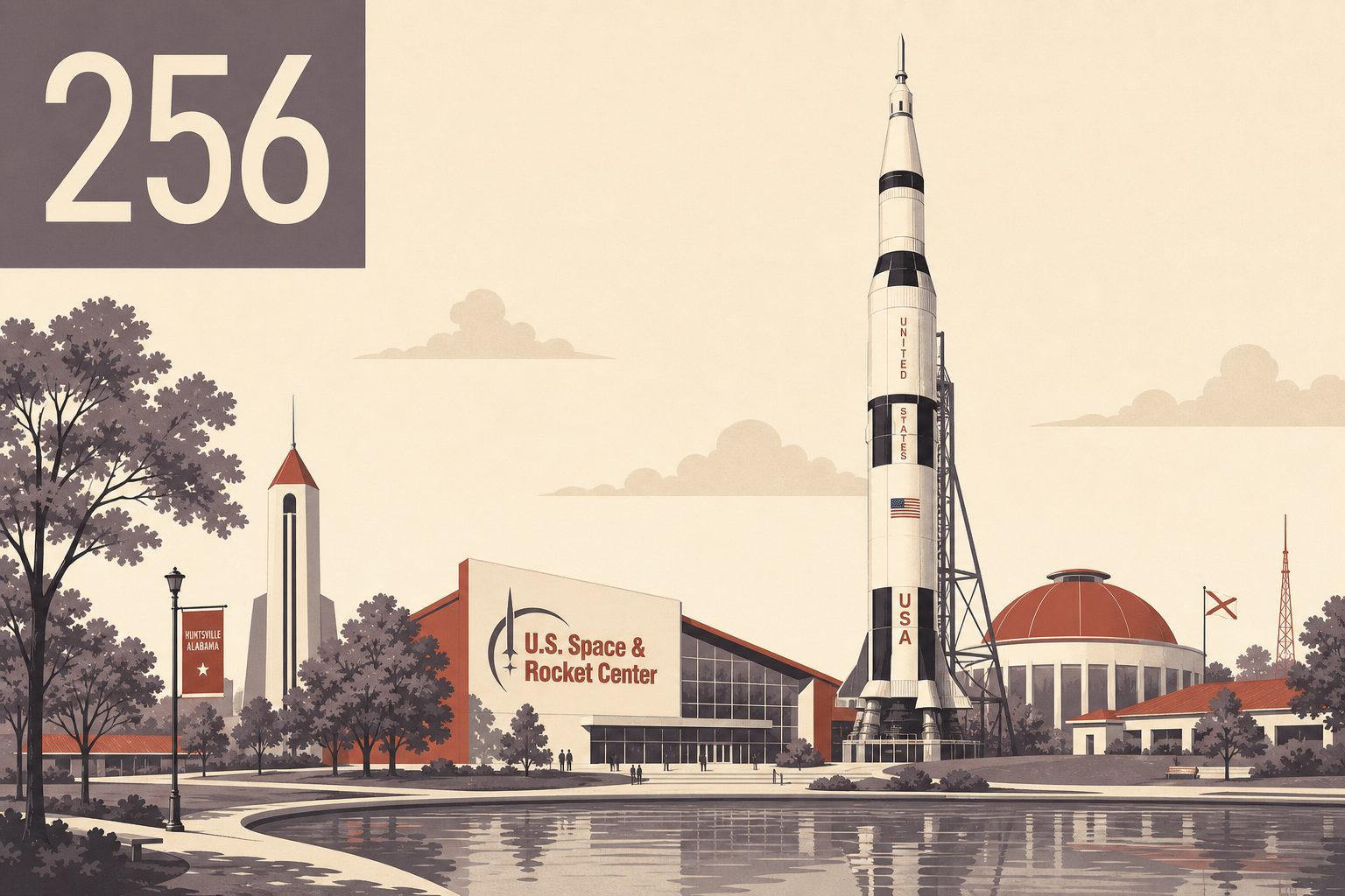256 Area Code: Huntsville, AL — North Alabama's Code