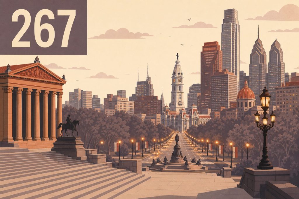 Area Code 267: Philadelphia, Pennsylvania Coverage & History