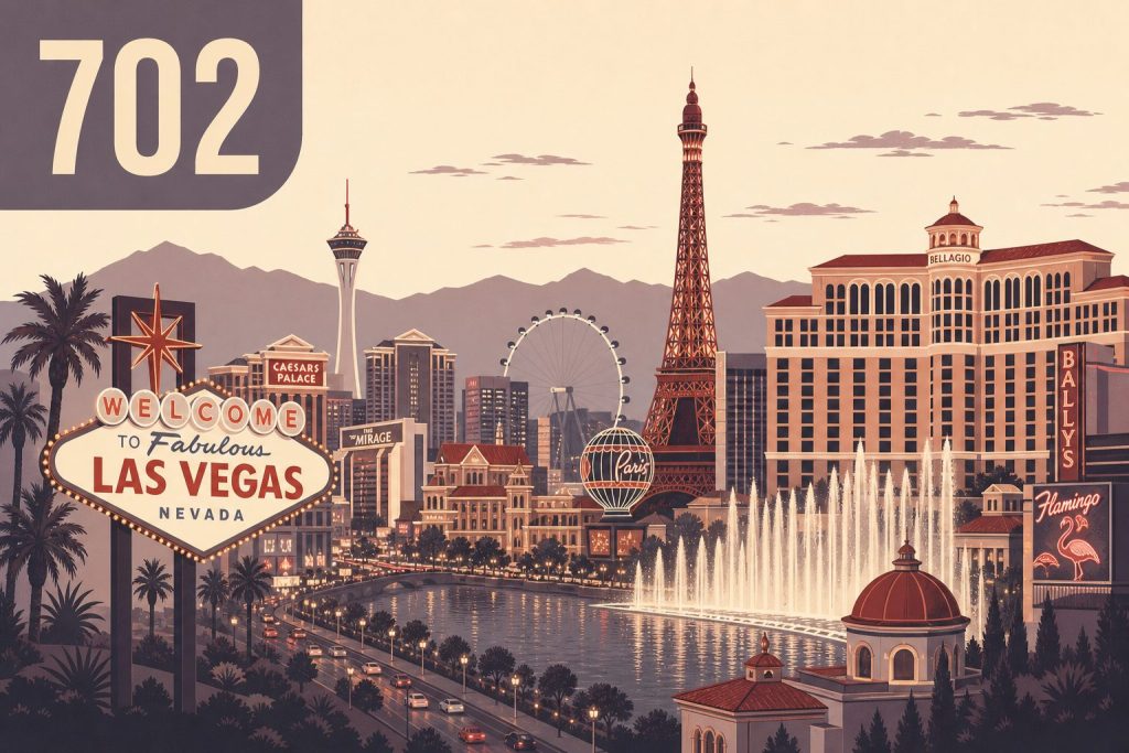 Area Code 702: Las Vegas, Nevada Coverage & History