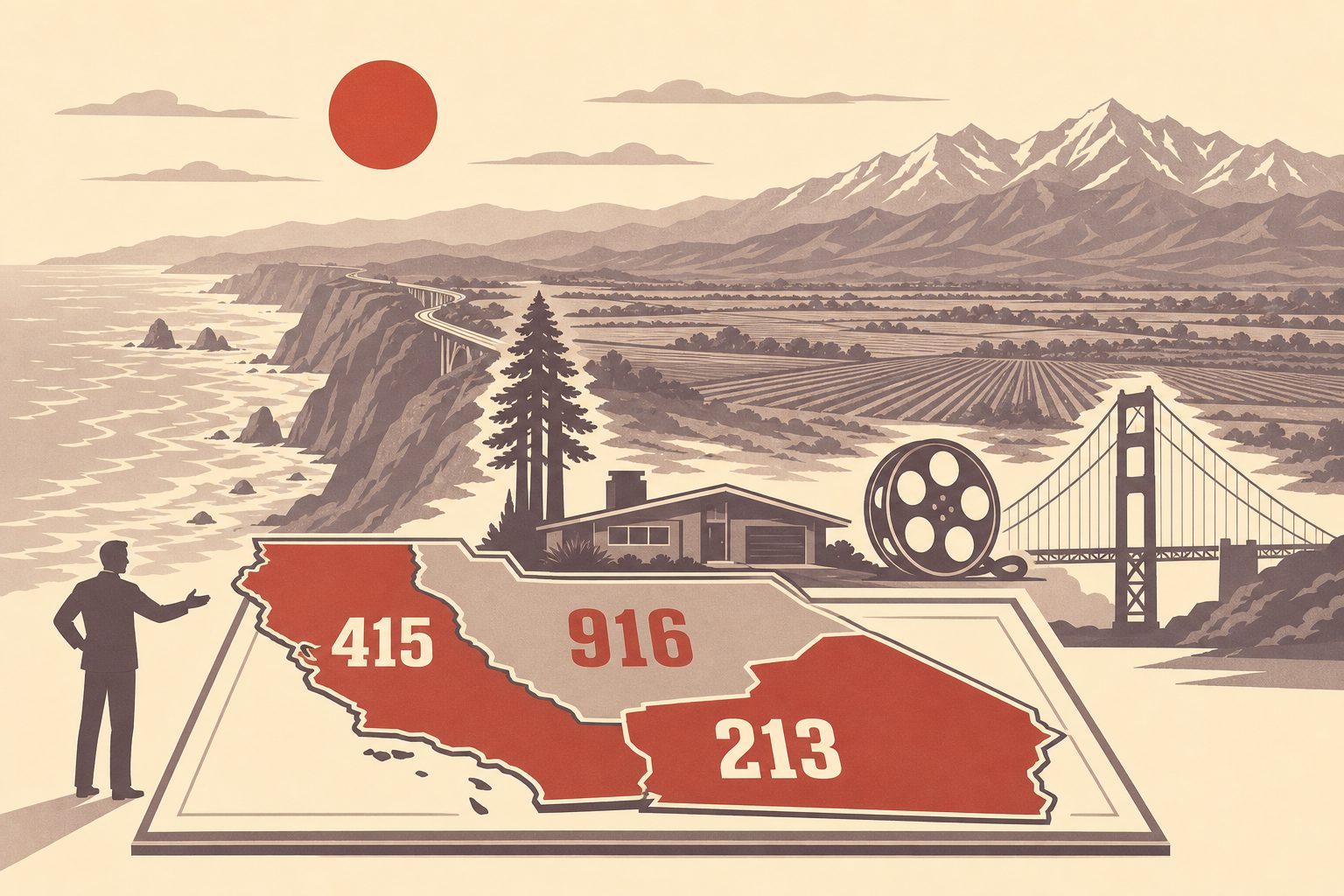 How Many Area Codes Are in California? 40 in 2026