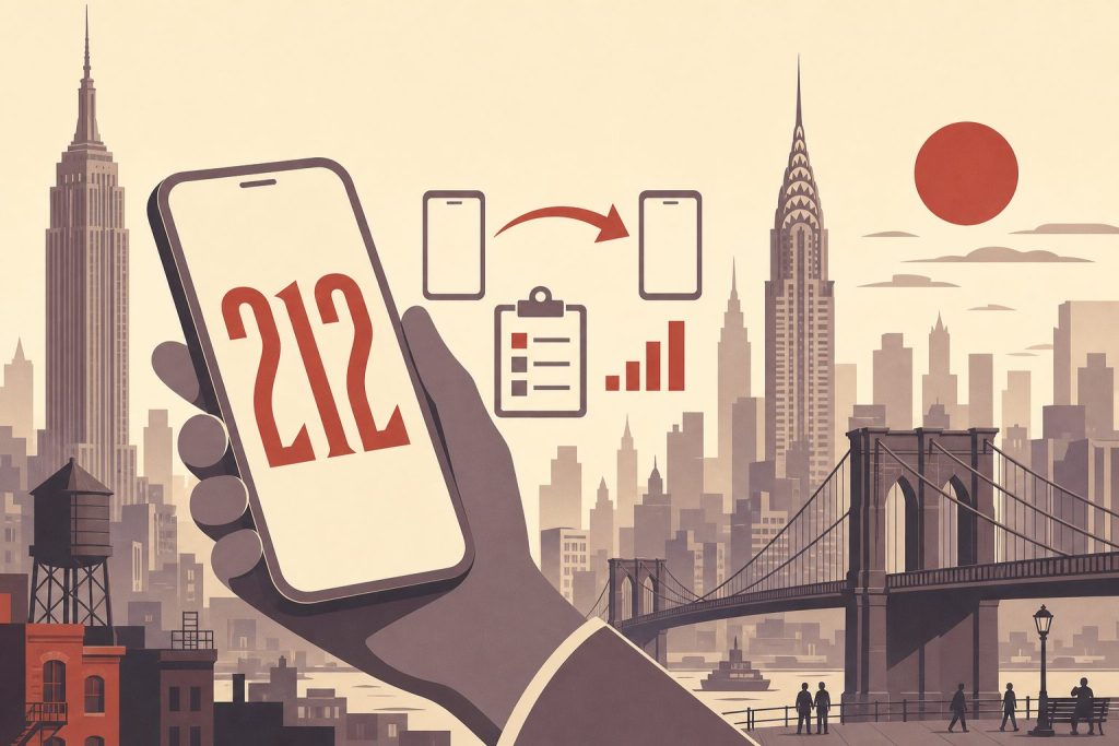 How to Obtain a 212 Area Code Phone Number and Port It to Verizon Wireless