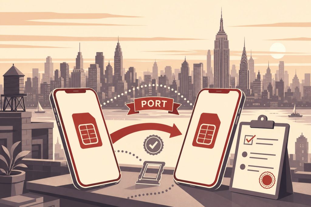 Porting a 212 Number to a Cell Phone