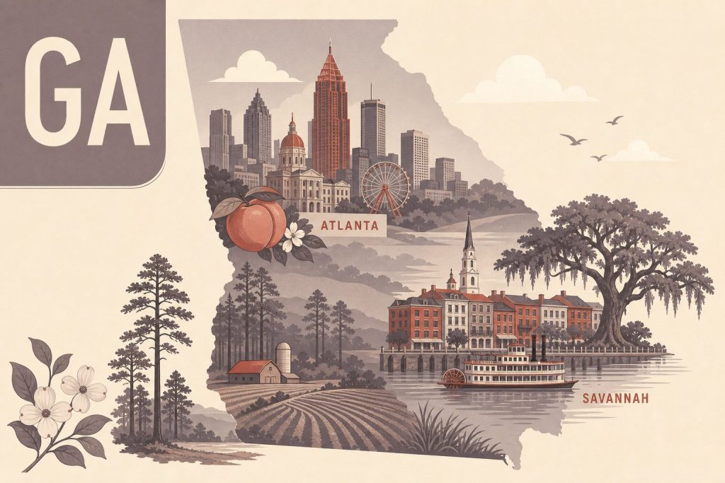 Georgia Area Codes: All 10 Active Codes Mapped (2026)