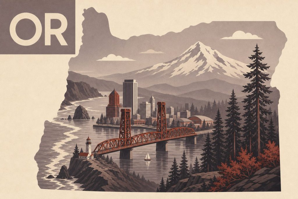 Oregon Area Codes: All 4 Active Codes & History (2026)