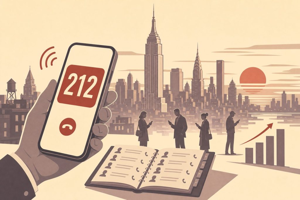 The Telemarketing Benefits of a 212 Area Code Phone Number