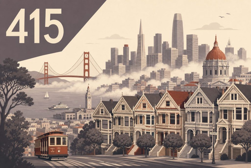 Where Is Area Code 415 Located?