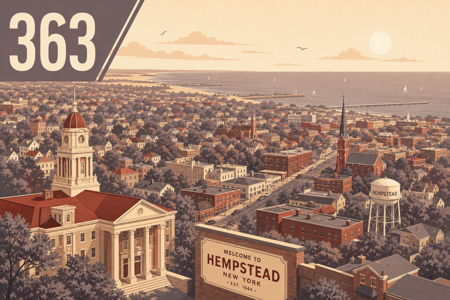 363 Area Code: Hempstead, NY — Nassau County Long Island