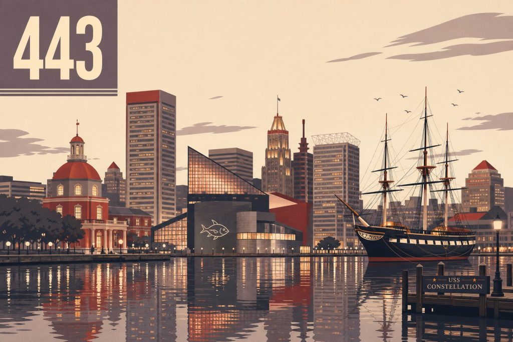 The 443 Area Code Explained — Maryland Phone Numbers