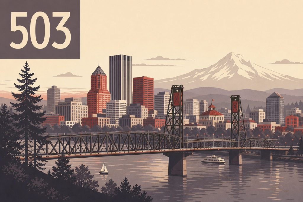 The 503 Area Code Explained — Oregon Phone Numbers