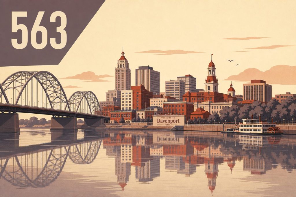 The 563 Area Code Explained — Iowa Phone Numbers