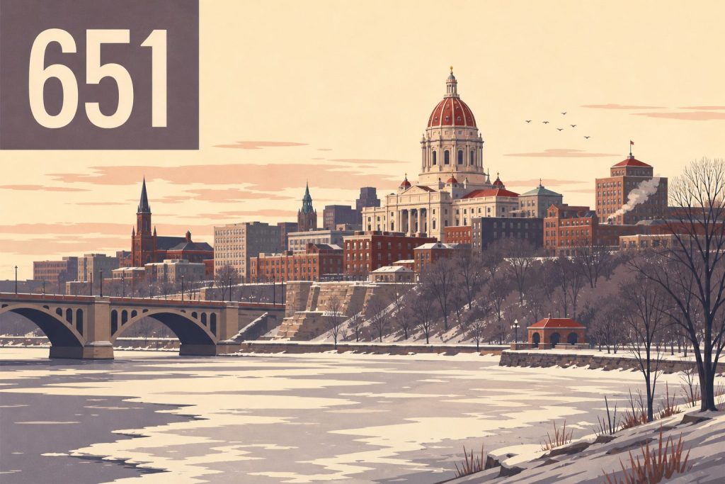 What Is Area Code 651? (Saint Paul, Minnesota)