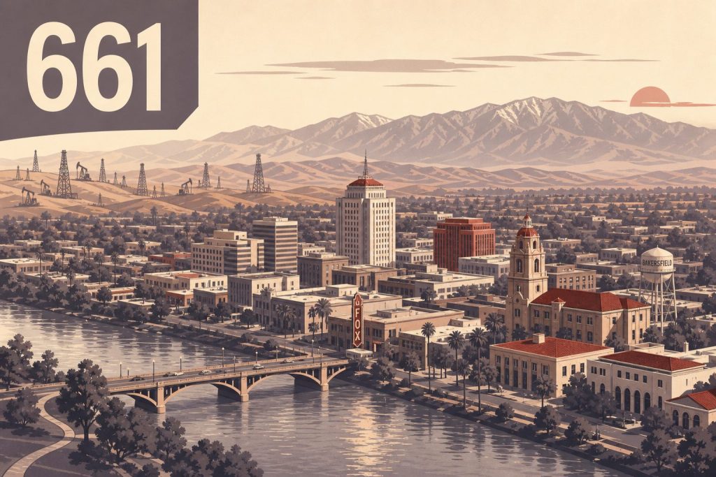 What Is Area Code 661? (Bakersfield, California)