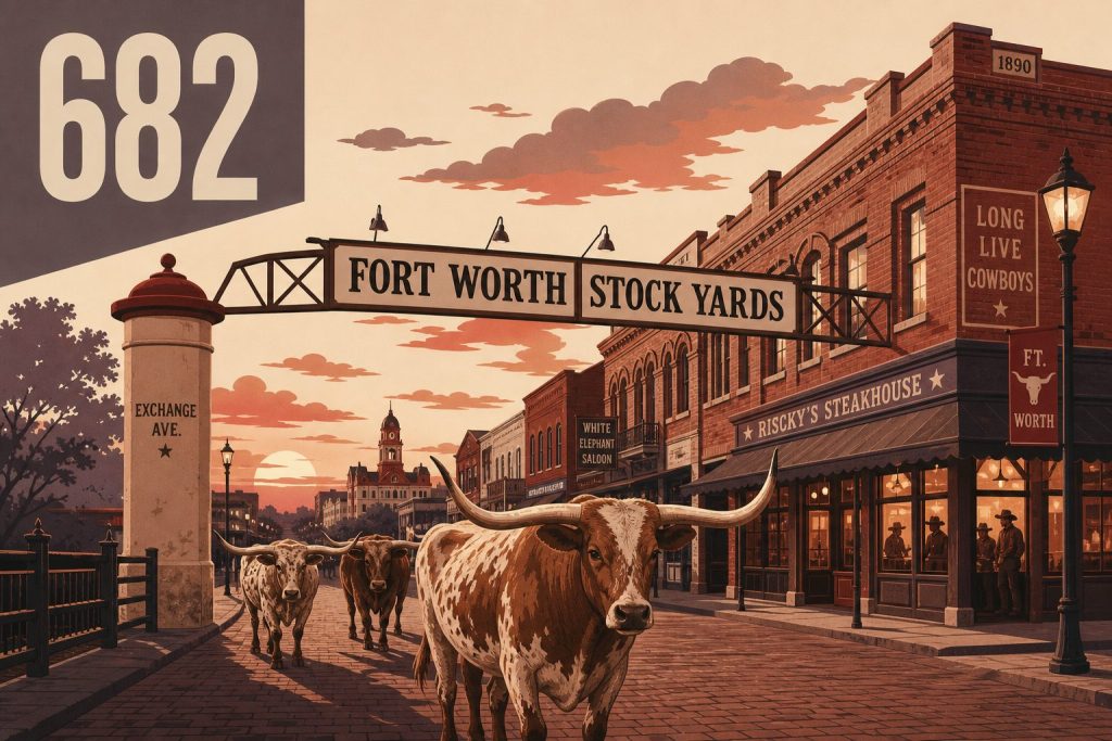 Area Code 682: Fort Worth, Texas Coverage & History