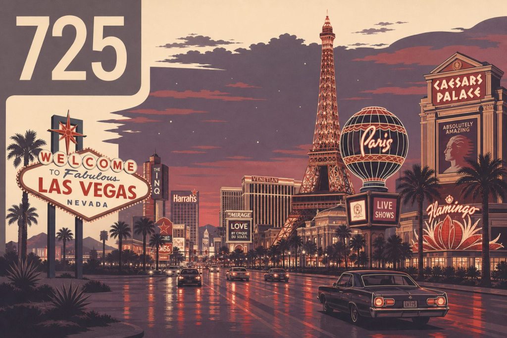 Where Is Area Code 725 Located?