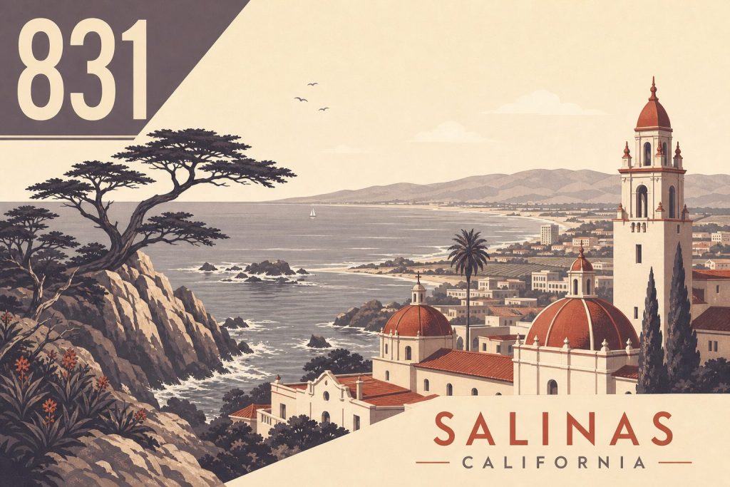 What Is Area Code 831? (Salinas, California)