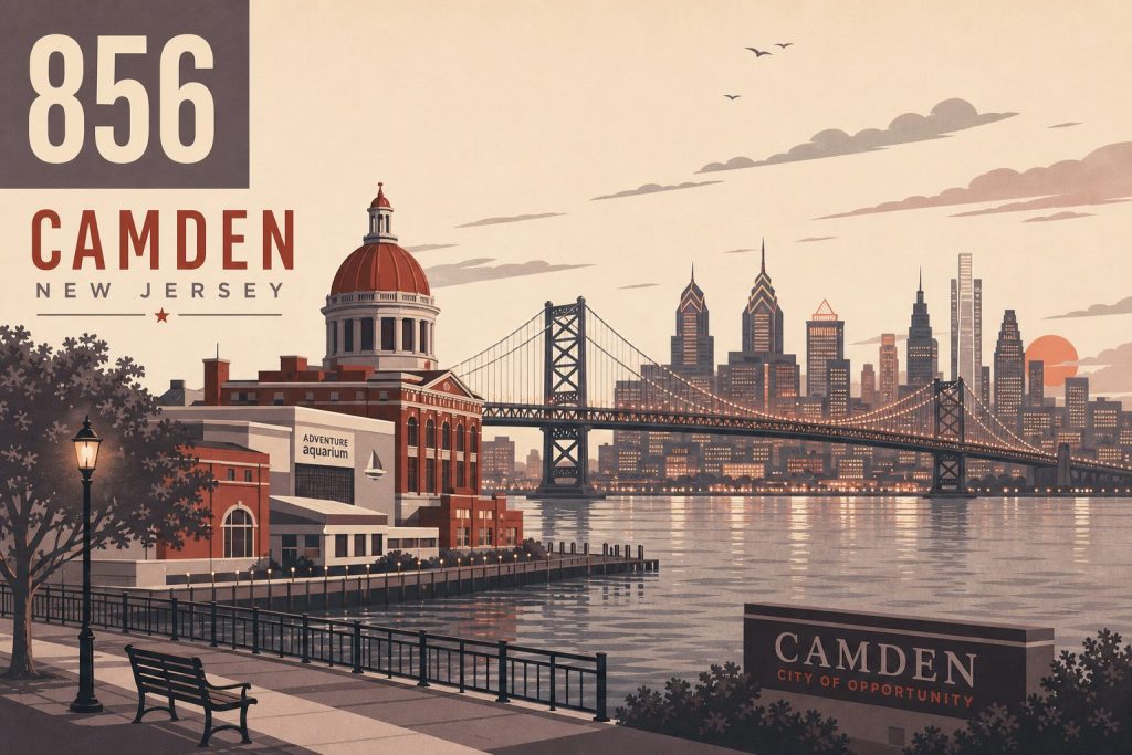 What Is Area Code 856? (Camden, New Jersey)
