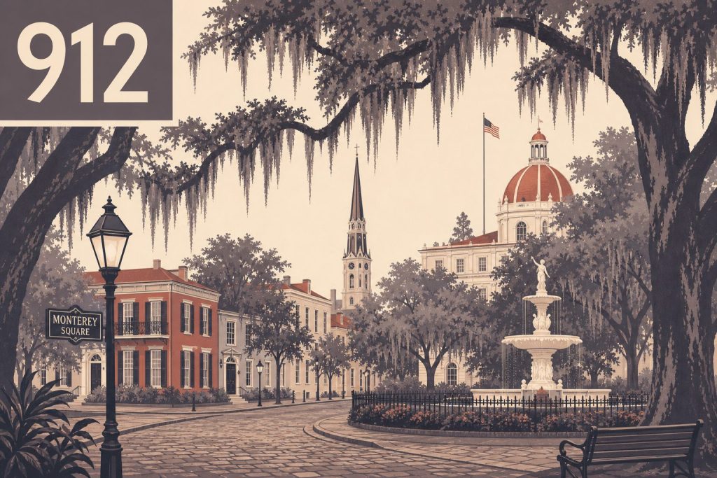 Area Code 912: Savannah, Georgia Coverage & History